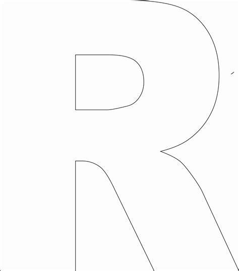 Printable Cut Out Letter Large Alphabet Stencils