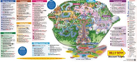 Printable Disney Park Maps
