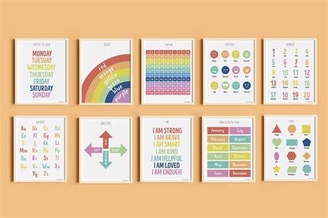 Printable Educational Posters