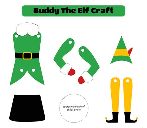 Printable Elf Cut Out