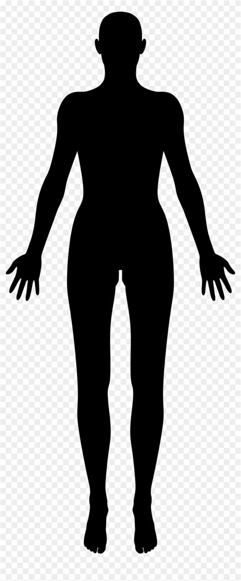 Printable Female Body Outline