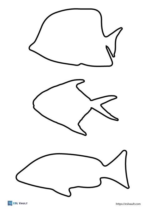 Printable Fish Outline