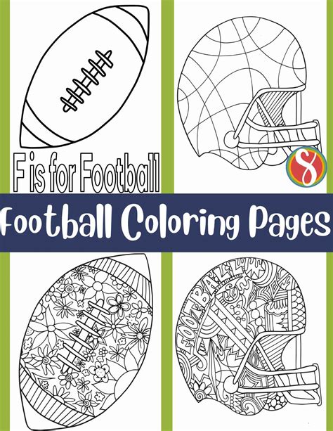 Printable Football Coloring Pictures