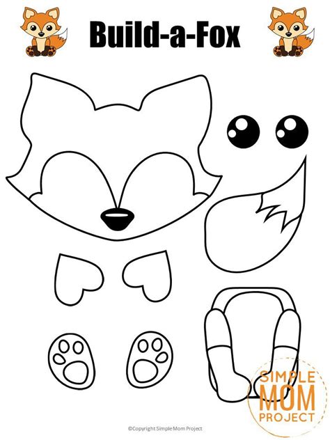Printable Fox Template