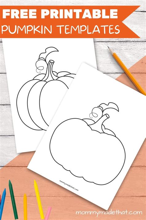 Printable Free Pumpkin