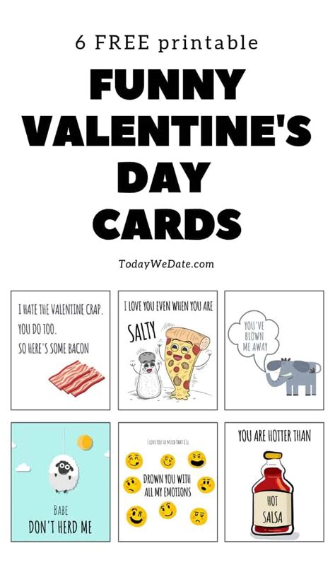 Printable Funny Valentines Cards