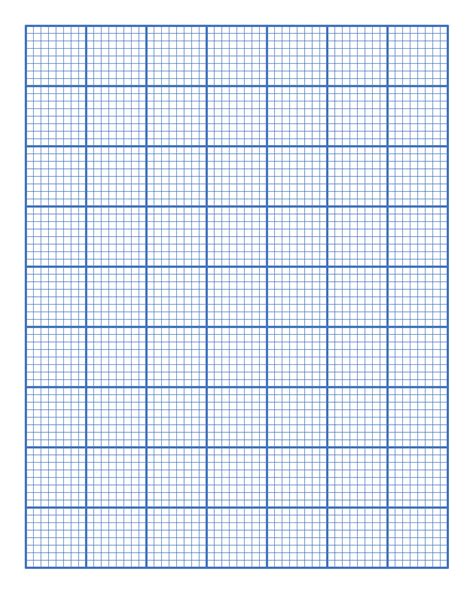 Printable Graph Paper 1/4