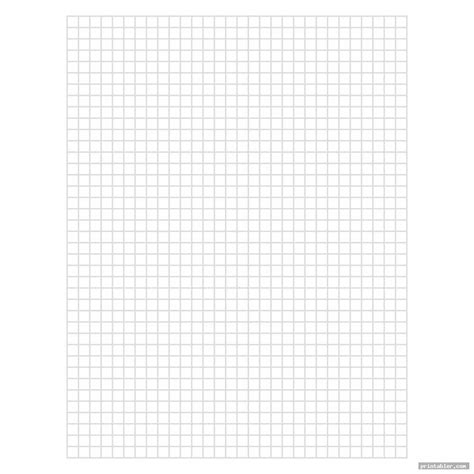 Printable Graph Paper 8.5 X 11