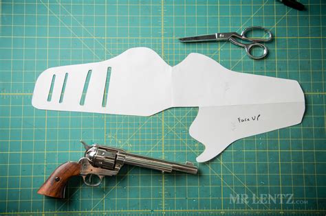 Printable Gun Holster Template