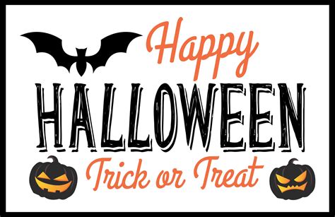Printable Happy Halloween