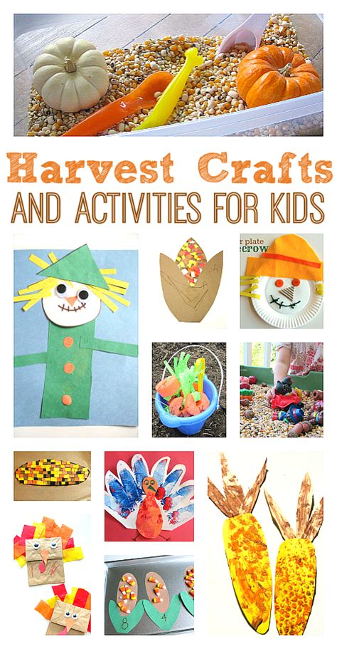 Printable Harvest Activities For Preschool
