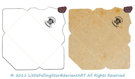 Printable Hogwarts Letter Envelope