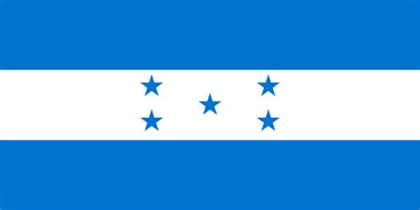 Printable Honduras Flag