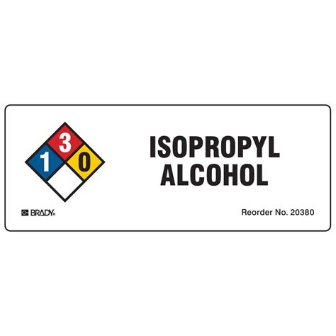 Printable Isopropyl Alcohol Label for Safe and Effective Use: A Comprehensive Guide