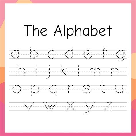 Printable Kindergarten Writing Worksheets