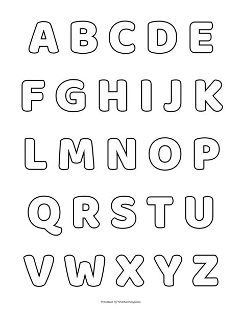 Printable Letters Free