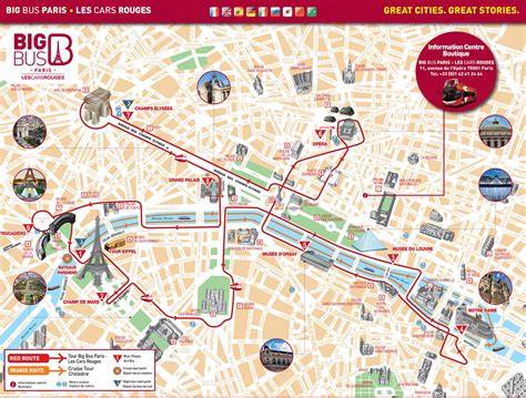Printable Map Of Paris With Tourist Attractions