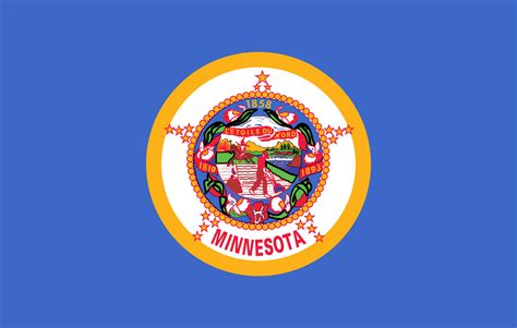 Printable Minnesota State Flag