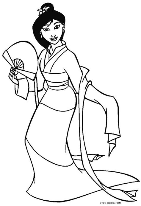 Printable Mulan