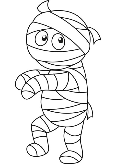 Printable Mummy Template