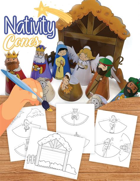 Printable Nativity Craft