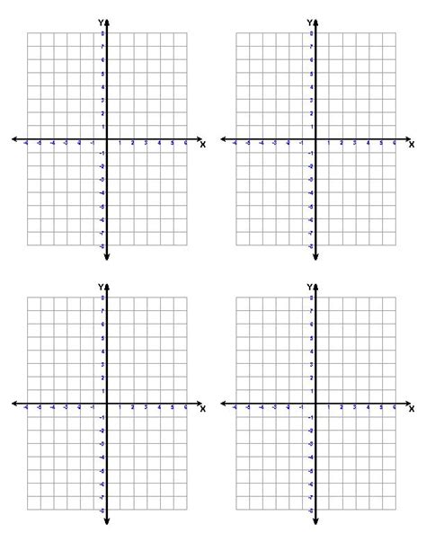 Printable Numbered Graph Paper