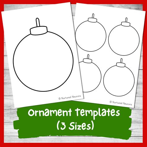 Printable Ornament Templates