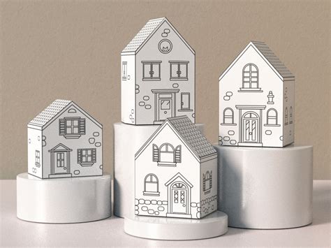 Printable Paper House