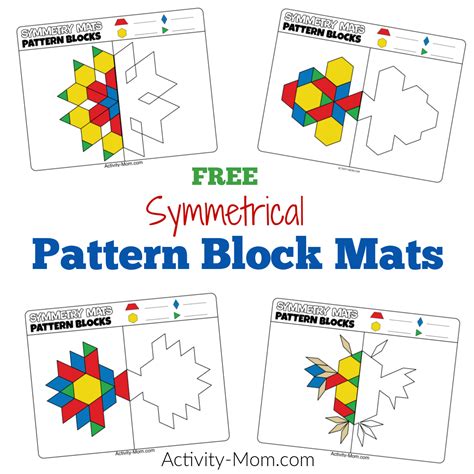 Printable Pattern Blocks
