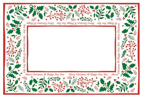 Printable Placemats For Christmas