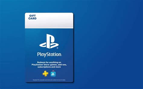 Printable Playstation Gift Card