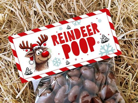 Printable Reindeer Poop