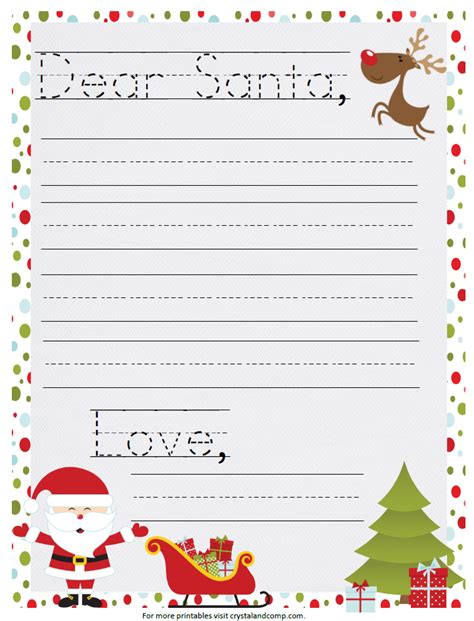 Printable Santa Letter Free