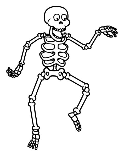 Printable Skeleton Halloween