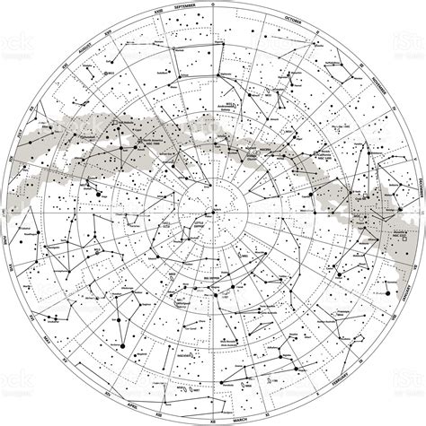 Printable Sky Map