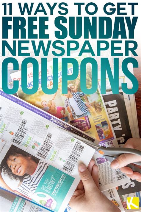 Printable Sunday Newspaper Coupons Online