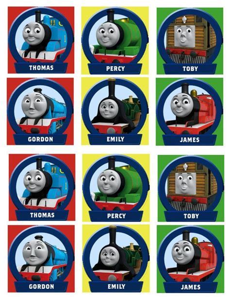 Printable Thomas and Friends Characters: Bringing Beloved Trains to Life
