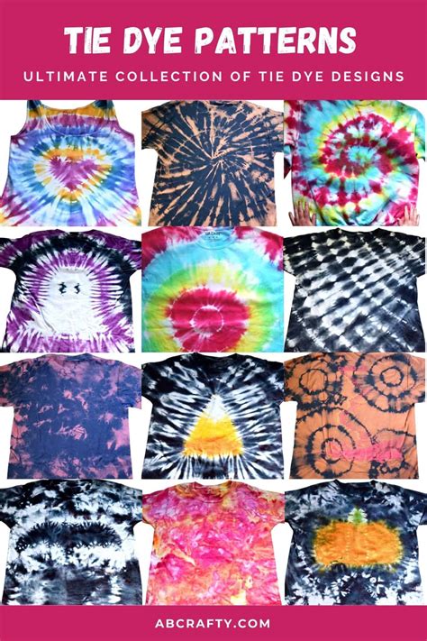 Printable Tie Dye Patterns