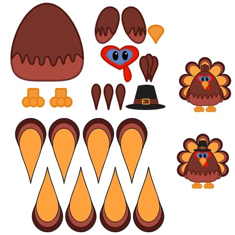 Printable Turkey Cut Out