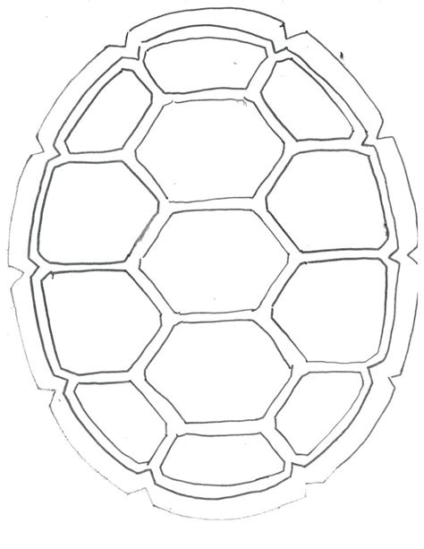 Printable Turtle Shell Pattern