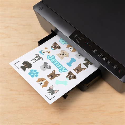Printable Waterproof Sticker Set