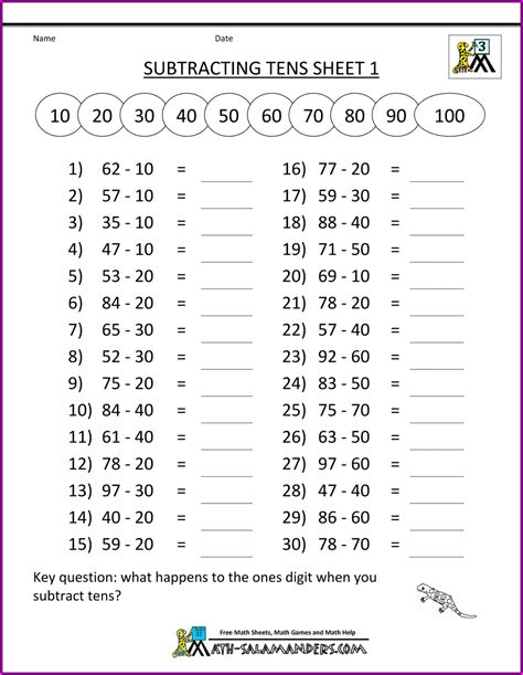 Printable Worksheets For 6th Graders