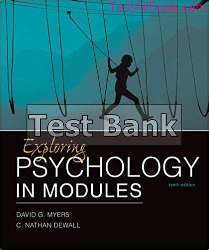 Printed Test Bank for Psychology in Modules Reader