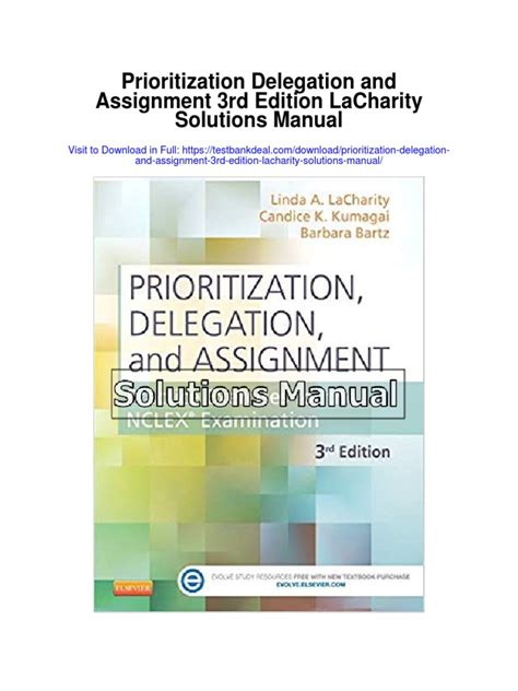 Prioritization Delegation And Assignment 3rd Edition Pdf Download pdf Kindle Editon