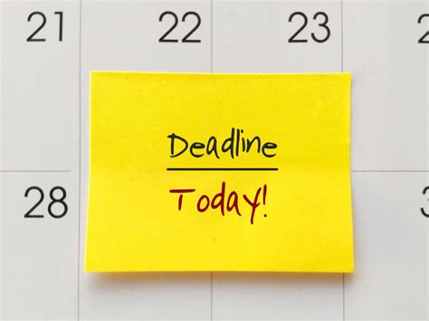 Priority Deadline: