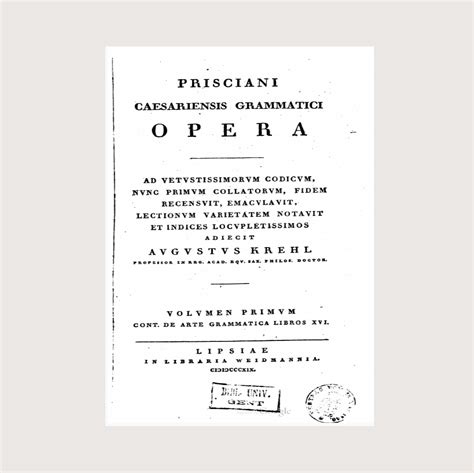 Prisciani Caesariensis Grammatici Opera ...... Epub