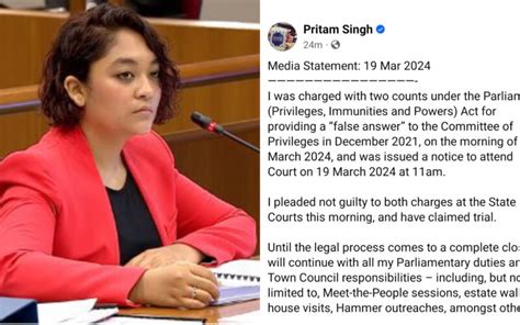 Pritam Singh and Raeesah Khan: A Saga of Misinformation and Accountability