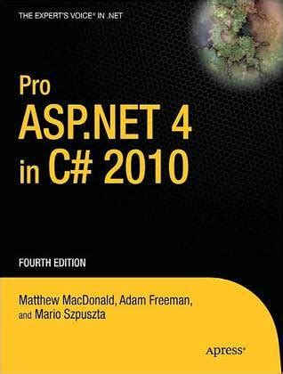 Pro ASPNET 4 in C 2010 4th forth edition Text Only Epub