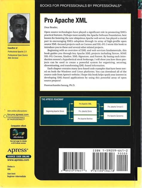 Pro Apache XML 1st Edition Kindle Editon