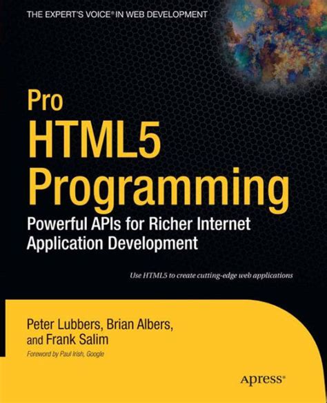 Pro HTML5 Programming Powerful APIs for Richer Internet Application Development Reader